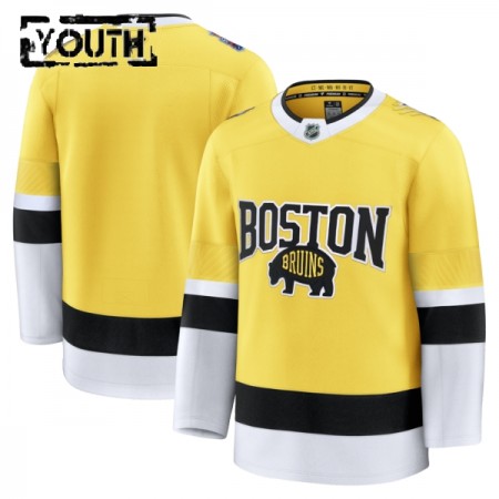 Boston Bruins tröja Customized Fanatics NHL Stadium Series Premium 2025-26 Gold - NHL Tröjor Barn Boston Bruins tröja Customized Fanatics NHL Stadium Series Premium 2025-26 Gold - NHL Tröjor Barn
