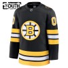 Boston Bruins tröja Customized Fanatics Premium 2025-26 Svart Hemma - NHL Tröjor Barn