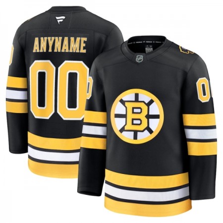 Boston Bruins tröja Customized Fanatics Premium 2025-26 Svart Hemma - NHL Tröjor Herr Boston Bruins tröja Customized Fanatics Premium 2025-26 Svart Hemma - NHL Tröjor Herr
