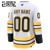 Boston Bruins tröja Customized Fanatics Premium 2025-26 Vit Borta - NHL Tröjor Barn