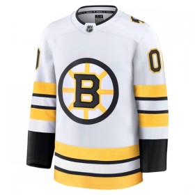 Boston Bruins tröja Customized Fanatics Premium 2025-26 Vit Borta - NHL Tröjor Herr