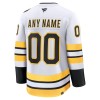 Boston Bruins tröja Customized Fanatics Premium 2025-26 Vit Borta - NHL Tröjor Herr