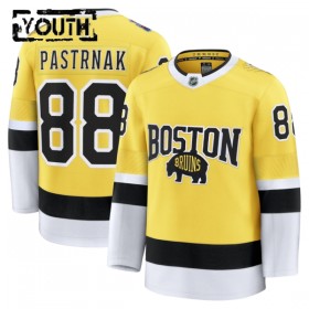 Boston Bruins tröja Fanatics NHL Stadium Series Premium David Pastrnak 2025-26 Gold - NHL Tröjor Barn