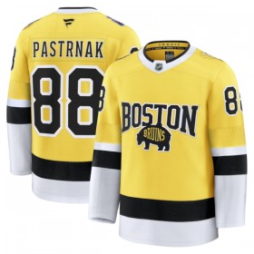 Boston Bruins tröja Fanatics NHL Stadium Series Premium David Pastrnak 2025-26 Gold - NHL Tröjor Herr