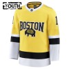 Boston Bruins tröja Fanatics NHL Stadium Series Premium Jeremy Swayman 2025-26 Gold - NHL Tröjor Barn
