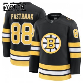 Boston Bruins tröja Fanatics Premium David Pastrnak 2025-26 Svart Hemma - NHL Tröjor Barn