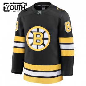 Boston Bruins tröja Fanatics Premium David Pastrnak 2025-26 Svart Hemma - NHL Tröjor Barn