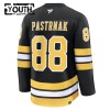 Boston Bruins tröja Fanatics Premium David Pastrnak 2025-26 Svart Hemma - NHL Tröjor Barn
