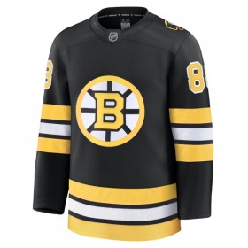 Boston Bruins tröja Fanatics Premium David Pastrnak 2025-26 Svart Hemma - NHL Tröjor Herr
