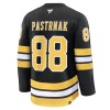 Boston Bruins tröja Fanatics Premium David Pastrnak 2025-26 Svart Hemma - NHL Tröjor Herr
