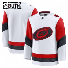 Carolina Hurricanes tröja Customized Fanatics Premium 2025-26 Vit Borta - NHL Tröjor Barn