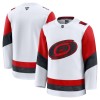 Carolina Hurricanes tröja Customized Fanatics Premium 2025-26 Vit Borta - NHL Tröjor Herr