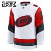 Carolina Hurricanes tröja Fanatics Premium Andrei Svechnikov 2025-26 Vit Borta - NHL Tröjor Barn
