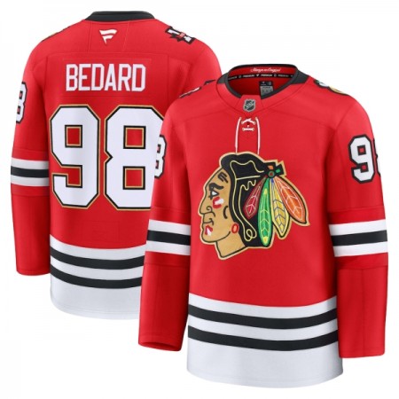 Chicago Blackhawks tröja Fanatics Centennial Premium Connor Bedard 2025-26 Röd - NHL Tröjor Herr Chicago Blackhawks tröja Fanatics Centennial Premium Connor Bedard 2025-26 Röd - NHL Tröjor Herr