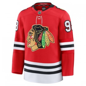 Chicago Blackhawks tröja Fanatics Centennial Premium Connor Bedard 2025-26 Röd - NHL Tröjor Herr