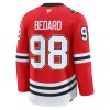 Chicago Blackhawks tröja Fanatics Centennial Premium Connor Bedard 2025-26 Röd - NHL Tröjor Herr