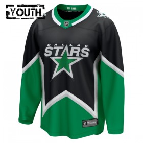 Dallas Stars tröja Customized Fanatics Premium 2025-26 Svart Tredje - NHL Tröjor Barn