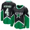 Dallas Stars tröja Fanatics Premium Miro Heiskanen 2025-26 Svart Tredje - NHL Tröjor Herr