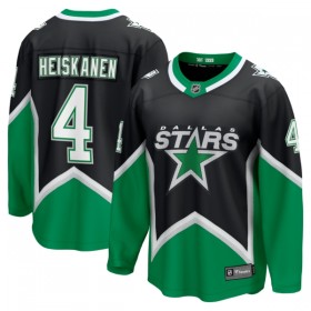 Dallas Stars tröja Fanatics Premium Miro Heiskanen 2025-26 Svart Tredje - NHL Tröjor Herr