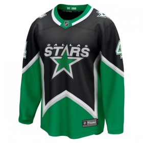 Dallas Stars tröja Fanatics Premium Miro Heiskanen 2025-26 Svart Tredje - NHL Tröjor Herr