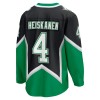 Dallas Stars tröja Fanatics Premium Miro Heiskanen 2025-26 Svart Tredje - NHL Tröjor Herr