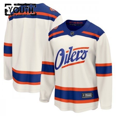 Edmonton Oilers tröja Customized Fanatics Premium 2025-26 Vit Tredje - NHL Tröjor Barn Edmonton Oilers tröja Customized Fanatics Premium 2025-26 Vit Tredje - NHL Tröjor Barn
