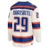 Edmonton Oilers tröja Fanatics Premium Leon Draisaitl 2025-26 Vit Tredje - NHL Tröjor Herr