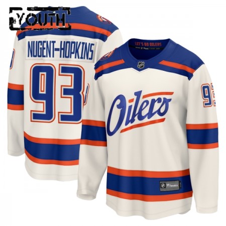 Edmonton Oilers tröja Fanatics Premium Ryan Nugent-Hopkins 2025-26 Vit Tredje - NHL Tröjor Barn Edmonton Oilers tröja Fanatics Premium Ryan Nugent-Hopkins 2025-26 Vit Tredje - NHL Tröjor Barn