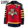 Florida Panthers tröja Fanatics Premium Aleksander Barkov 2025-26 Röd Winter Classic - NHL Tröjor Barn