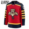 Florida Panthers tröja Fanatics Premium Sam Reinhart 2025-26 Röd Winter Classic - NHL Tröjor Barn