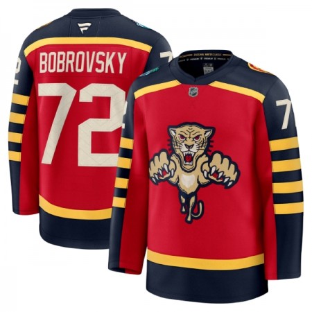 Florida Panthers tröja Fanatics Premium Sergei Bobrovsky 2025-26 Röd Winter Classic - NHL Tröjor Herr Florida Panthers tröja Fanatics Premium Sergei Bobrovsky 2025-26 Röd Winter Classic - NHL Tröjor Herr