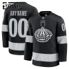 Los Angeles Kings tröja Customized Fanatics Premium 2025-26 Svart Tredje - NHL Tröjor Barn