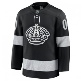 Los Angeles Kings tröja Customized Fanatics Premium 2025-26 Svart Tredje - NHL Tröjor Herr