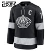 Los Angeles Kings tröja Fanatics Premium Anze Kopitar 2025-26 Svart Tredje - NHL Tröjor Barn