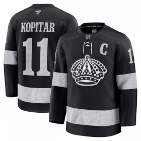 Los Angeles Kings tröja Fanatics Premium Anze Kopitar 2025-26 Svart Tredje - NHL Tröjor Herr