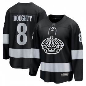 Los Angeles Kings tröja Fanatics Premium Drew Doughty 2025-26 Svart Tredje - NHL Tröjor Herr