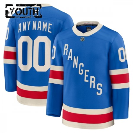 New York Rangers tröja Customized Fanatics Centennial Premium 2025-26 Blå - NHL Tröjor Barn
