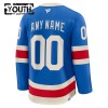New York Rangers tröja Customized Fanatics Centennial Premium 2025-26 Blå - NHL Tröjor Barn