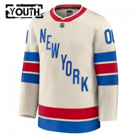 New York Rangers tröja Customized Fanatics Premium 2025-26 Vit Winter Classic - NHL Tröjor Barn