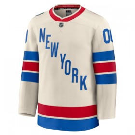 New York Rangers tröja Customized Fanatics Premium 2025-26 Vit Winter Classic - NHL Tröjor Herr