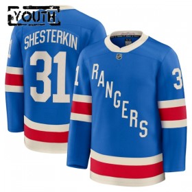 New York Rangers tröja Fanatics Centennial Premium Igor Shesterkin 2025-26 Blå - NHL Tröjor Barn
