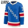 New York Rangers tröja Fanatics Centennial Premium Igor Shesterkin 2025-26 Blå - NHL Tröjor Barn