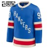 New York Rangers tröja Fanatics Centennial Premium Mika Zibanejad 2025-26 Blå - NHL Tröjor Barn