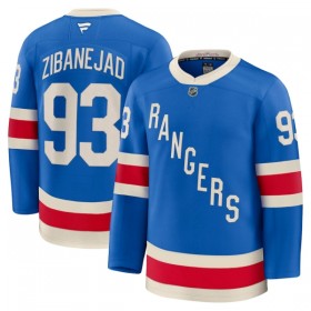 New York Rangers tröja Fanatics Centennial Premium Mika Zibanejad 2025-26 Blå - NHL Tröjor Herr