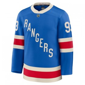 New York Rangers tröja Fanatics Centennial Premium Mika Zibanejad 2025-26 Blå - NHL Tröjor Herr