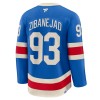New York Rangers tröja Fanatics Centennial Premium Mika Zibanejad 2025-26 Blå - NHL Tröjor Herr