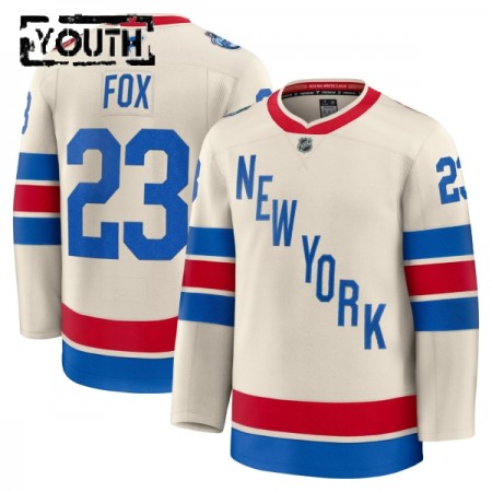 New York Rangers tröja Fanatics Premium Adam Fox 2025-26 Vit Winter Classic - NHL Tröjor Barn New York Rangers tröja Fanatics Premium Adam Fox 2025-26 Vit Winter Classic - NHL Tröjor Barn