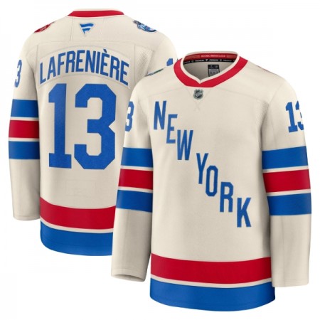 New York Rangers tröja Fanatics Premium Alexis Lafreniere 2025-26 Vit Winter Classic - NHL Tröjor Herr New York Rangers tröja Fanatics Premium Alexis Lafreniere 2025-26 Vit Winter Classic - NHL Tröjor Herr