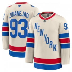 New York Rangers tröja Fanatics Premium Mika Zibanejad 2025-26 Vit Winter Classic - NHL Tröjor Herr