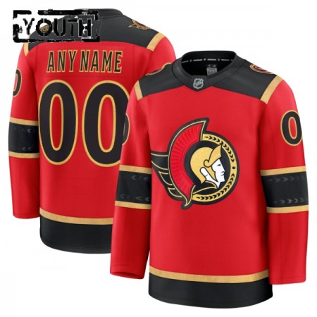 Ottawa Senators tröja Customized Fanatics Premium 2025-26 Röd Tredje - NHL Tröjor Barn